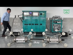 لوله LED UV CIPP تجهیزات Cure Light سیستم بدون ترانچ دو هسته ای فناوری جیوه