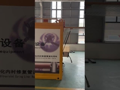 درمان شده در محل نصب تجهیزات CIPP UV قطر کوچک فاضلاب تعمیر شده بدون حفاری