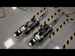 لوله کشی CCTV لوله خزنده روبات چرخ در اندازه های کوچک و بزرگ