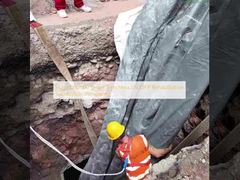 بازسازی بدون ترانشه فاضلاب DN2000 با استفاده از UV CIPP با موفقیت به پایان رسید