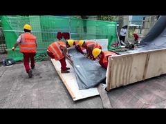 پوشش فشار uv cipp در محل خشک شده دستگاه لوله بدون خندق ساخت و ساز تعمیر لوله کشی