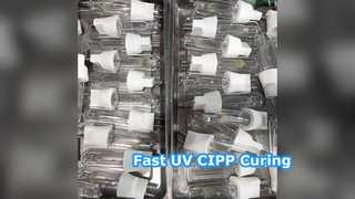 لامپ های پخت UV CIPP با کارایی بالا برای تعمیر خط لوله
