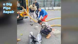 تعمیر لوله بدون ترانچ LED UV CIPP