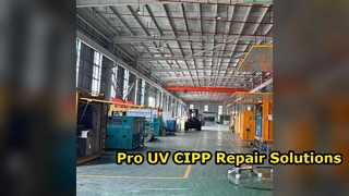 تجهیزات پیشرفته UV ​​CIPP برای تعمیر لوله های بدون ترانچ