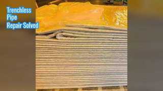 راه حل تعمیر لوله خط کش UV Curing