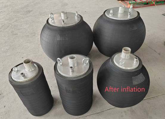 تست پلاگ لوله فشار قوی DN100-DN1000 برای تست نشتی فاضلاب حداکثر فشار 6 بار محدوده DN100-DN1000