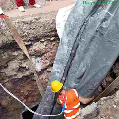 DN2000 UV CIPP Liner for Trenchless Pipeline Rehabilitation with 16mm Thickness and 45m Length
